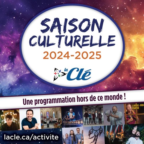 Banniere Dévoilement de la saison culturelle 2024-2025